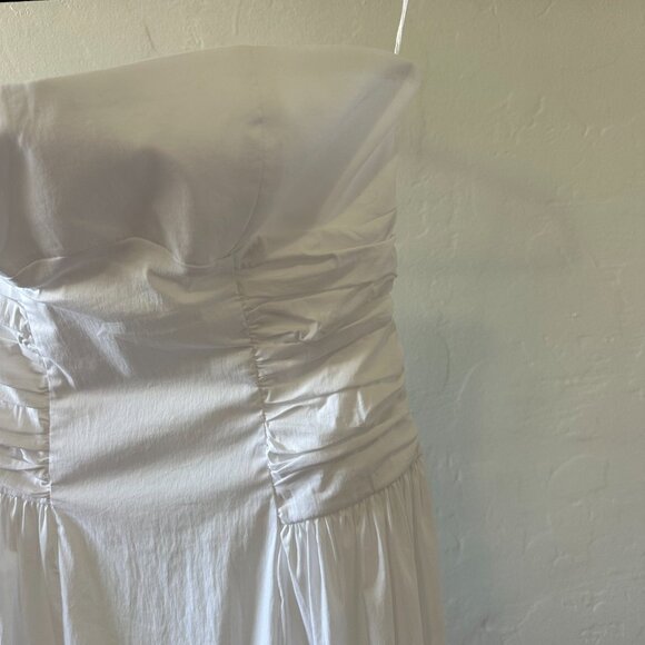 Mango Strapless Midi Dress - Picture 4 of 11